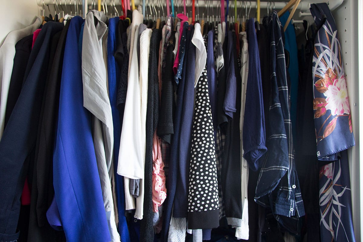 Ausmisten Challenge - jetzt wird der Kleiderschrank ausgemistet