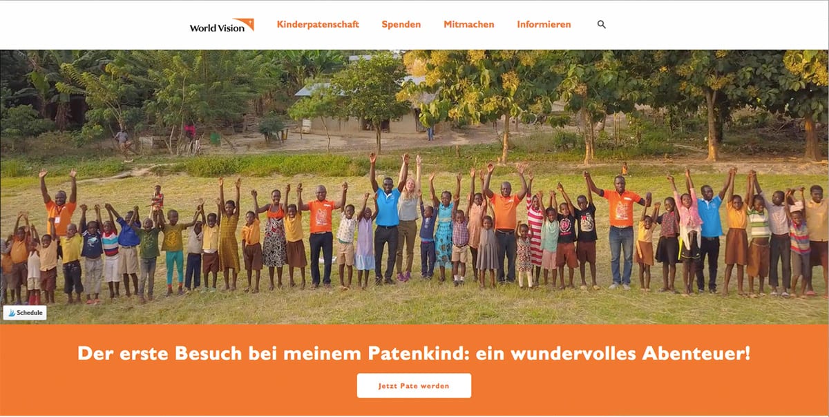 Ein außergewöhnliches Abenteuer – eine World Vision Kinderpatenschaft