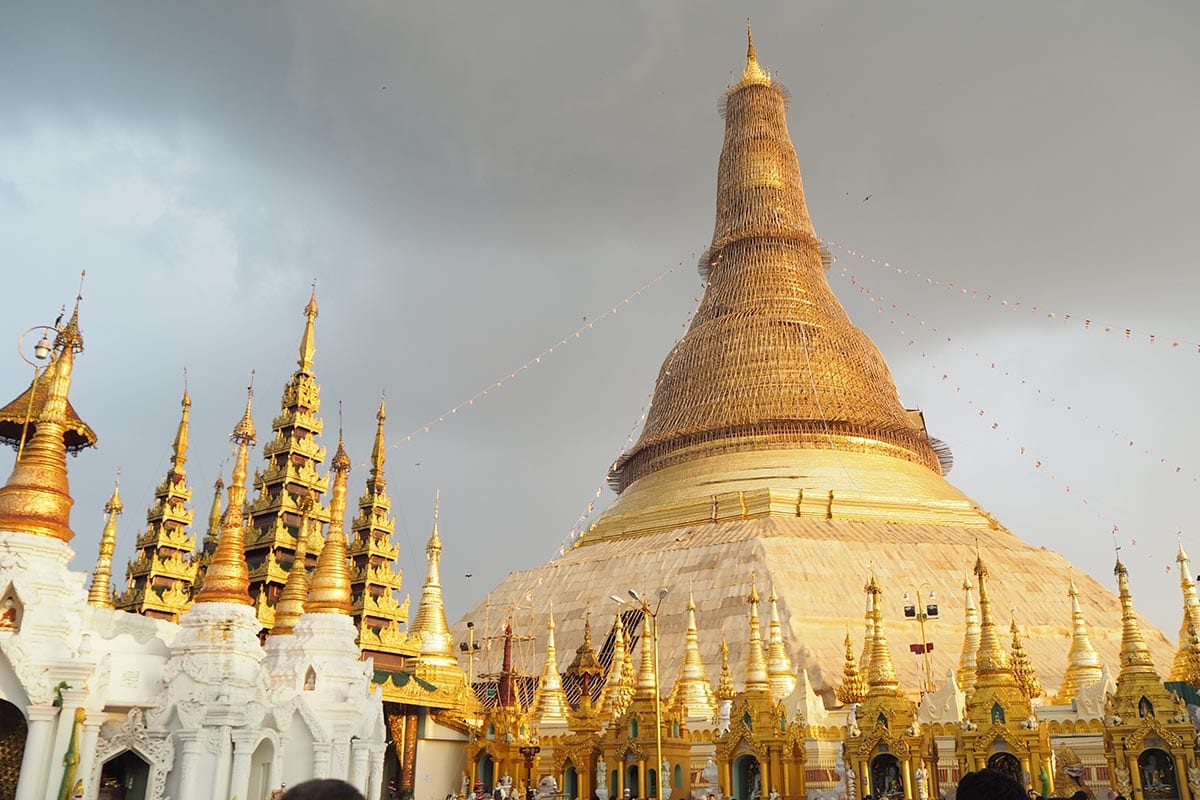 Unsere schönsten Myanmar Sehenswürdigkeiten: Shwedagon Paya in Yangon