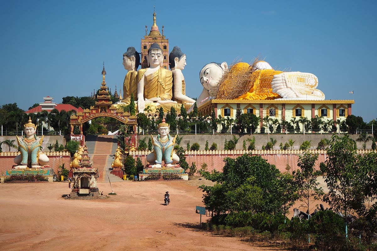 Unsere schönsten Myanmar Sehenswürdigkeiten: Pagode Ko Yin Lay bei Ye