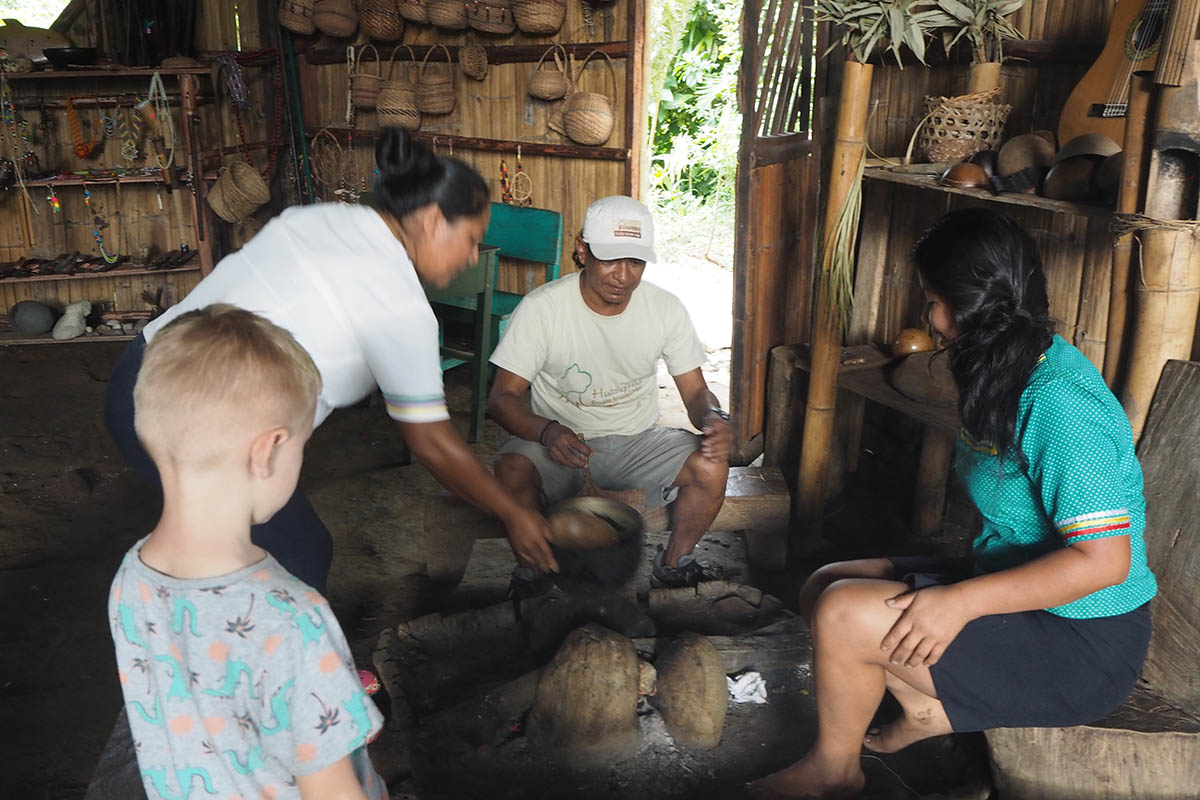 Ecuador Amazonas zu Besuch bei den Kichwas
