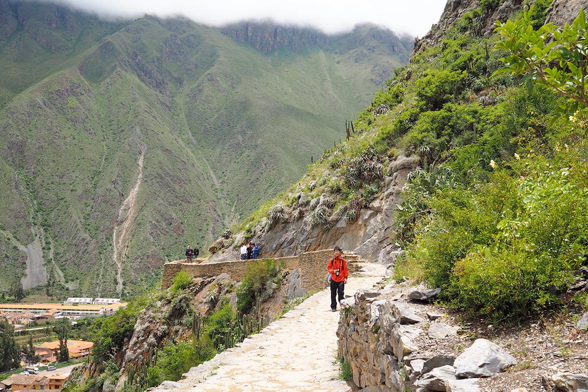Festung von Ollantaytambo im Heiligen Tal